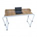 MSW Multifunctional Over Bed Table Adjustable Laptop Desk Standing Work Station Height Width Adjustable